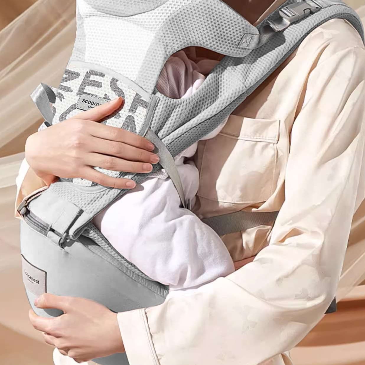 抱っこ紐 快適抱っこ 腰サポート ベビースリング