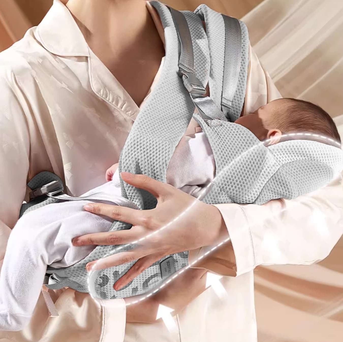 抱っこ紐 快適抱っこ 腰サポート ベビースリング