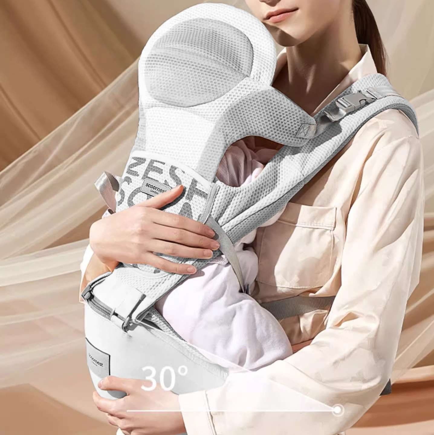 抱っこ紐 快適抱っこ 腰サポート ベビースリング