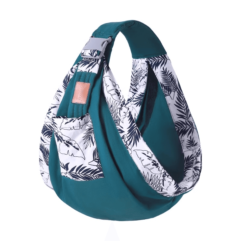 抱っこ紐 トロピカルリーフ柄ベビースリング