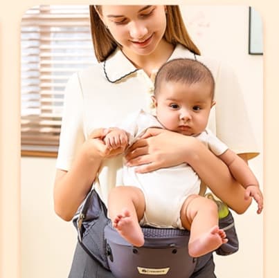 抱っこ紐 多機能ベビーキャリア 背板一体型