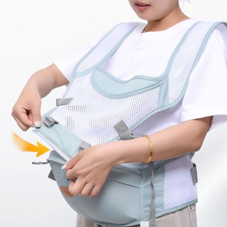 抱っこ紐 通気性抜群 快適ベビースリング