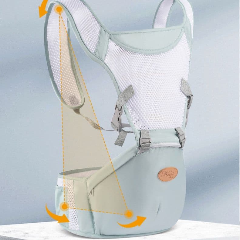 抱っこ紐 通気性抜群 快適ベビースリング