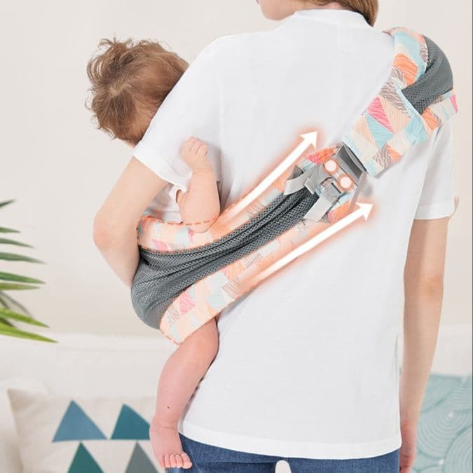 抱っこ紐 エム型姿勢サポート抱っこ紐