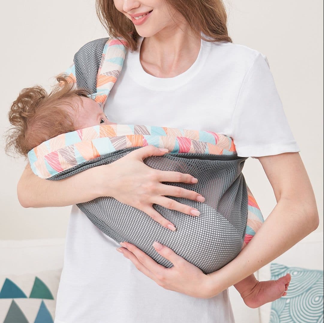 抱っこ紐 エム型姿勢サポート抱っこ紐