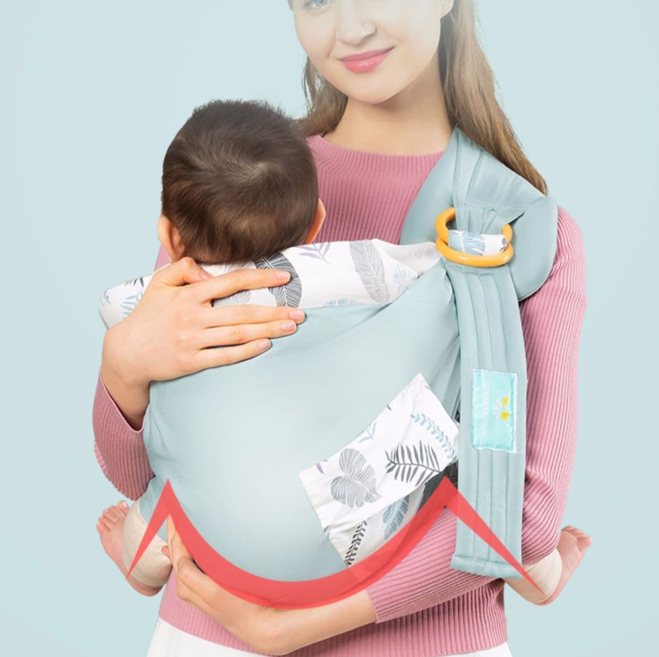 抱っこ紐 多機能科学座姿ベビースリング