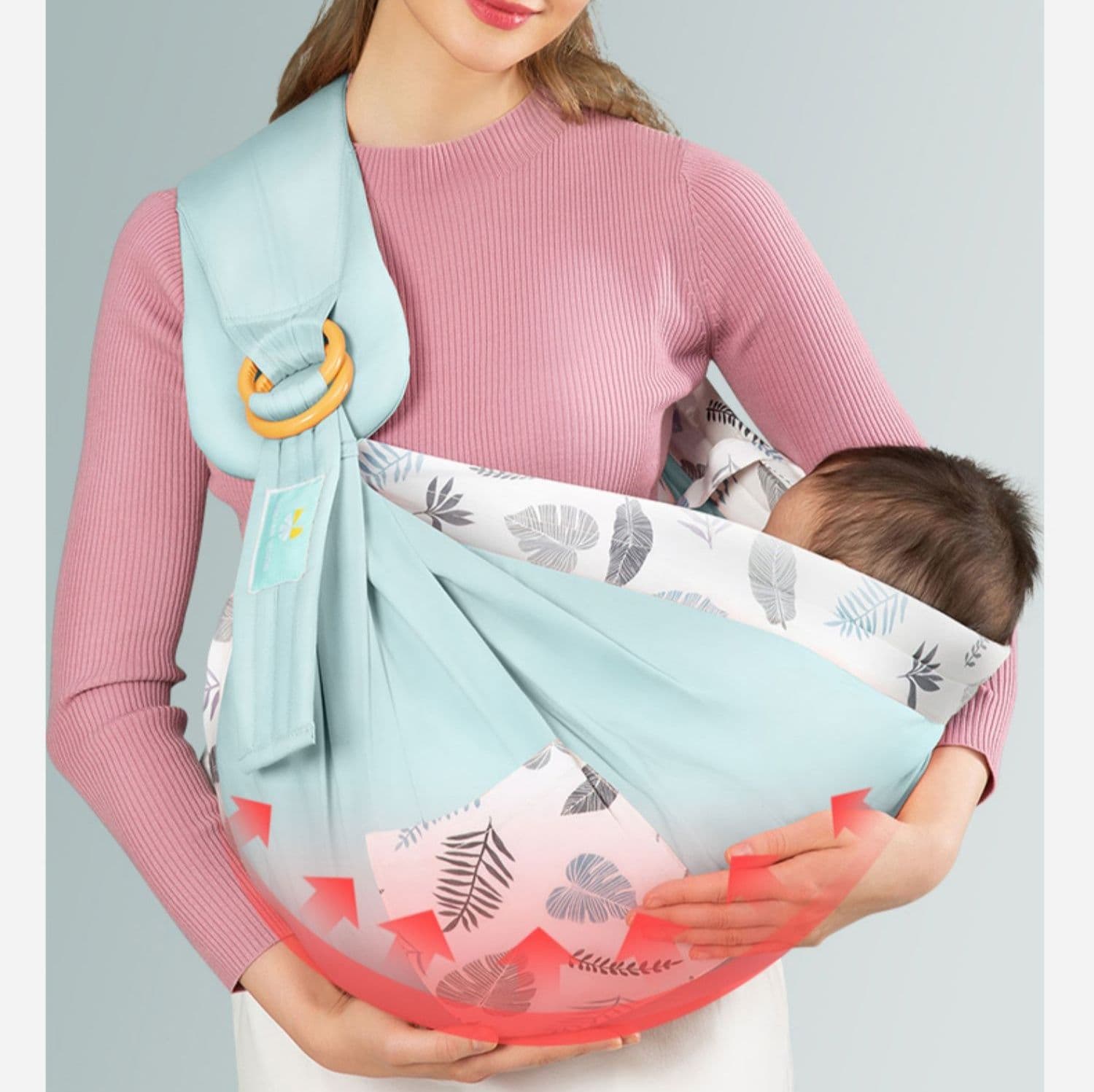 抱っこ紐 多機能科学座姿ベビースリング