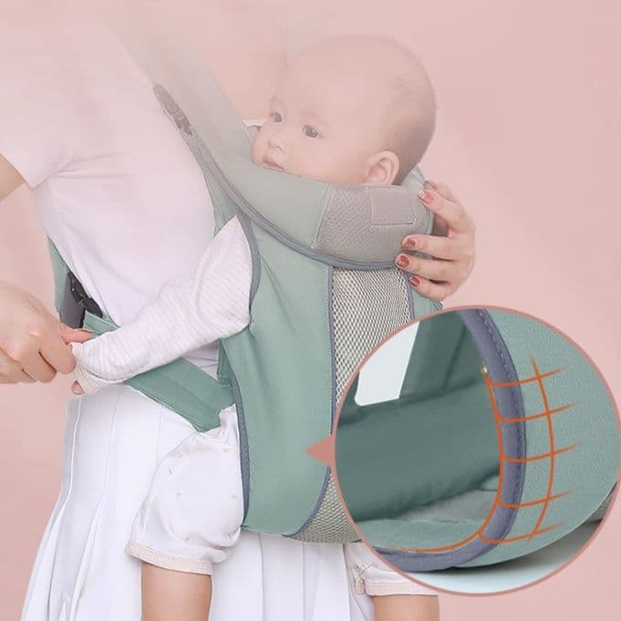 抱っこ紐 新生児安眠横抱きベビースリング