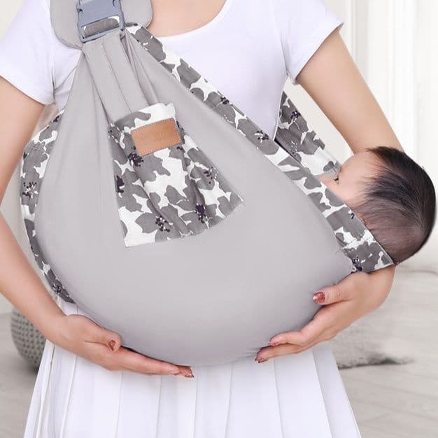 抱っこ紐 子宮般感覚 新生児横抱きスリング