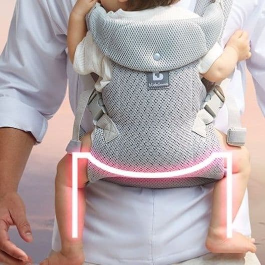 抱っこ紐 通気性抜群 夏専用ベビースリング