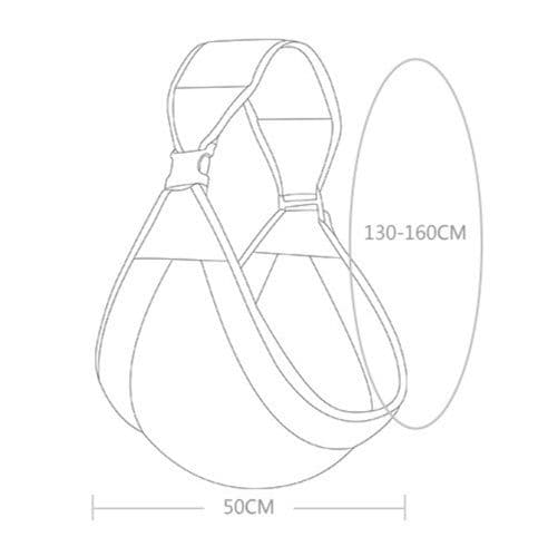 抱っこ紐 ベビースリング綿混漆糸素材軽量