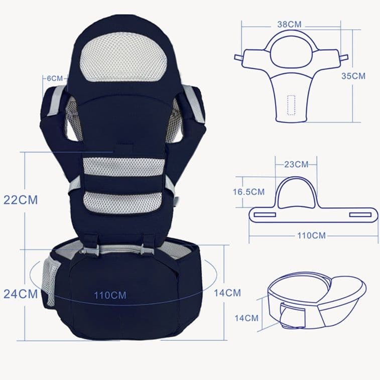 抱っこ紐ベビーキャリア 多機能腰掛け付き四季対応