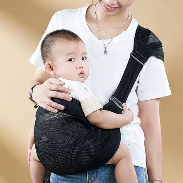 抱っこ紐ベビースリングショルダー型軽量調節式