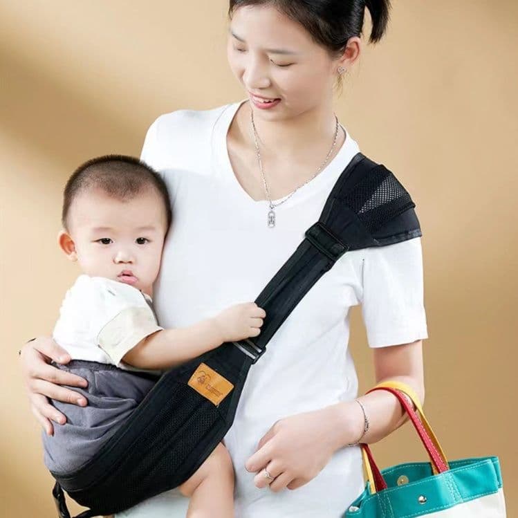 抱っこ紐ベビースリングショルダー型軽量調節式