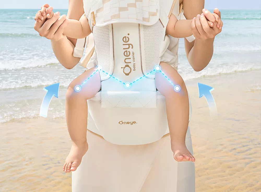 抱っこ紐 シームレスデザイン ベビースリング