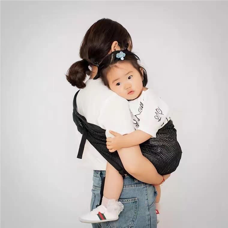抱っこ紐 ベビースリング 通気性抜群メッシュ素材多機能ベビースリング