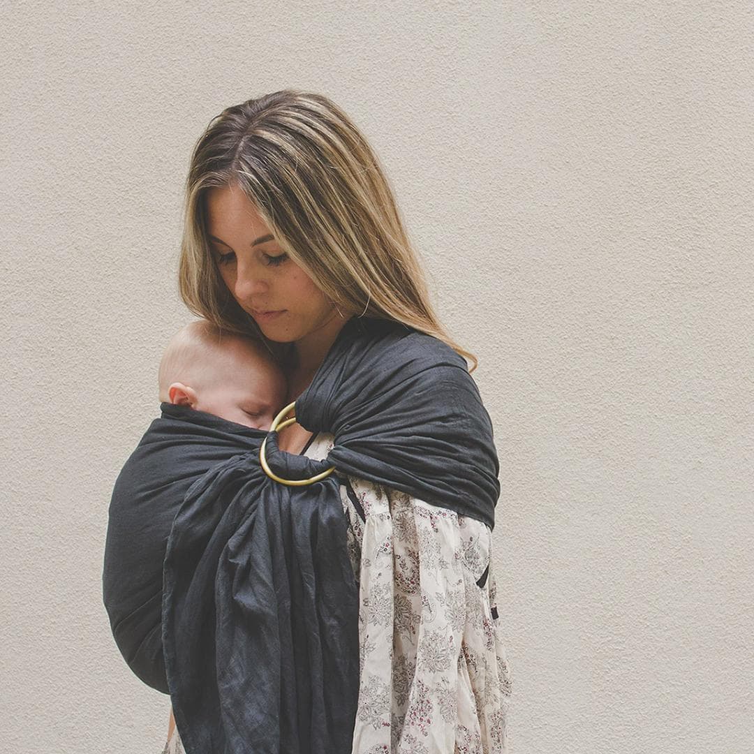 抱っこ紐 リング付き スリング ベビーウェア