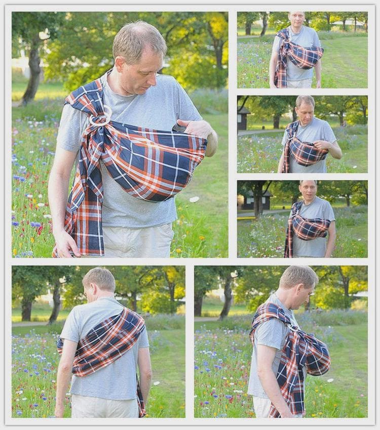 抱っこ紐 シンプル軽快ベビーキャリア