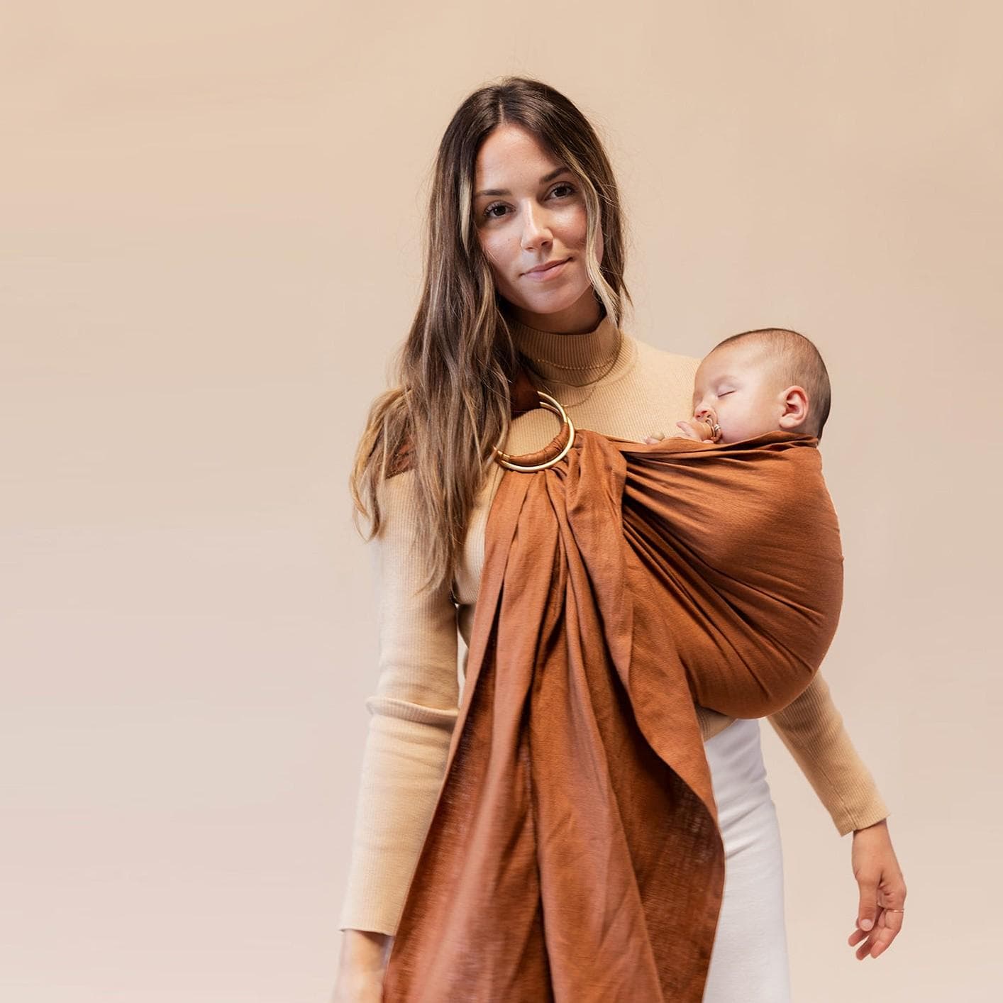 抱っこ紐 リング付き スリング ベビーウェア