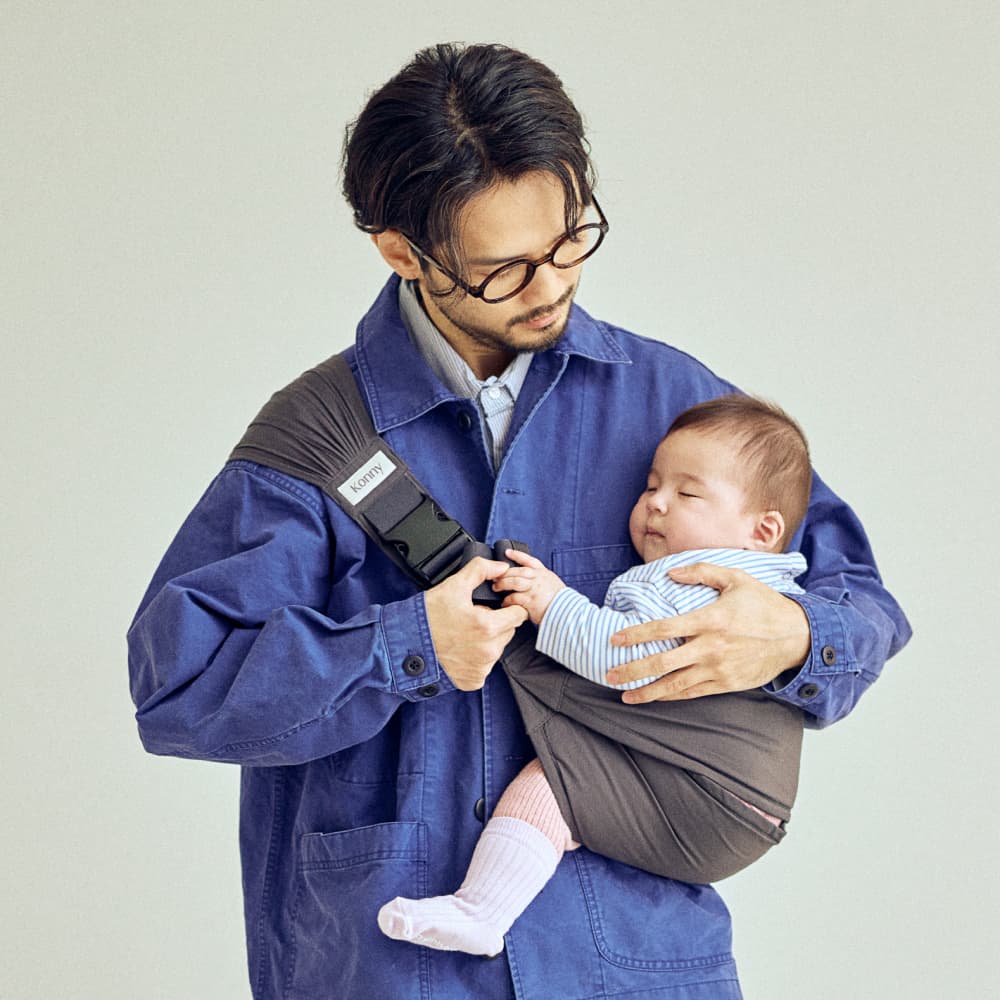 抱っこ紐 らくらく抱っこ 腰ベルト式ベビースリング