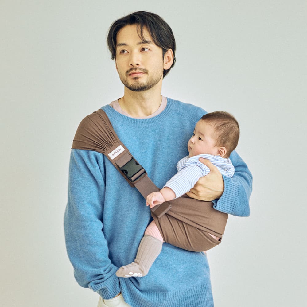 抱っこ紐 らくらく抱っこ 腰ベルト式ベビースリング