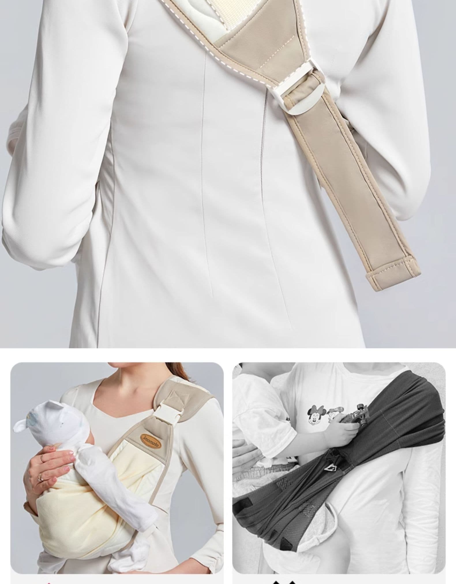 抱っこ紐 やさしい抱き心地 マタニティキャリア
