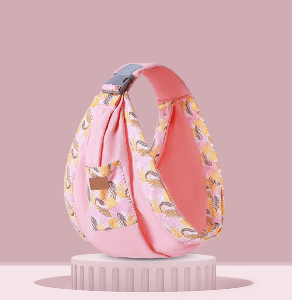 抱っこ紐 トロピカルリーフ柄ベビースリング