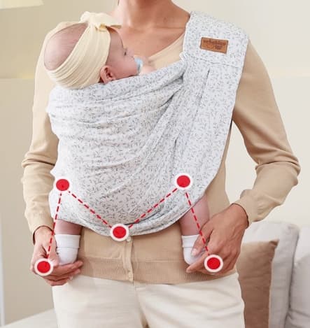 やさしさ包む四季の抱っこ紐