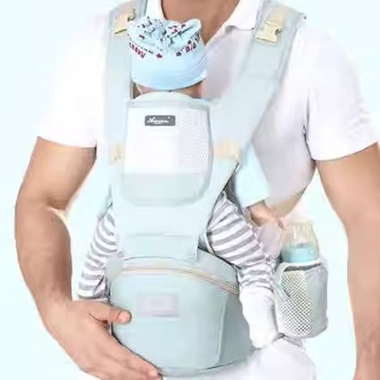 抱っこ紐 多機能メッシュポケット付き快適抱っこ紐