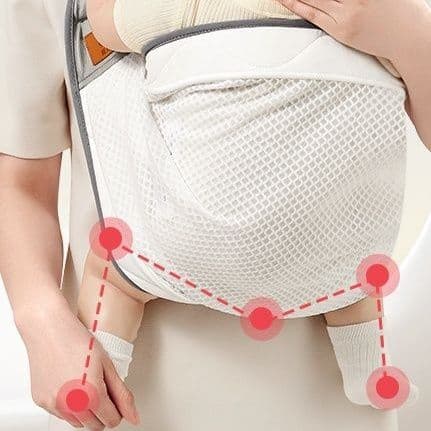 抱っこ紐 通気性抜群 赤ちゃん快適スリング