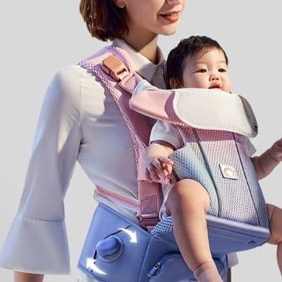 抱っこ紐 六点式減圧腰座付き多機能ベビーキャリア