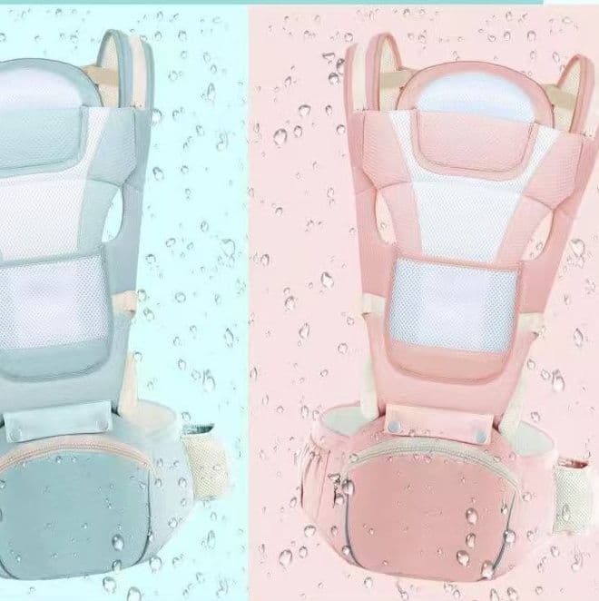 抱っこ紐 多機能収納付き快適腰座り抱っこ紐