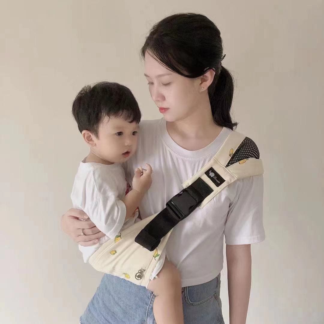 抱っこ紐 抱っこ紐 やさしさ包むウエストポーチ式スリング