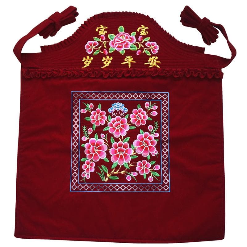 抱っこ紐 華やか刺繍の伝統抱っこひも